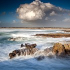 Gewitterstimmung am Pointe de la Torche, Bretagne, Frankreich