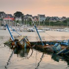 Wracks in Camaret sur Mer, Bretagne, Frankreich