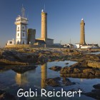 Phare d'Eckmühl, Penmarch, Bretagne, Frankreich