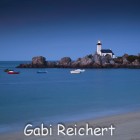 Leuchtturm Phare de Pontusval, Brignogan, Bretagne Frankreich