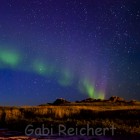 mondlose Nordlichtnacht, sehr viele Sterne, Lofoten, Norwegen
