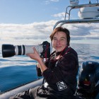 Heike beim Fotografieren
