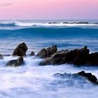 Wellen bei Kaikoura