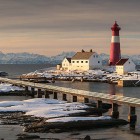 Tranoy Fyr und Lofotenberge