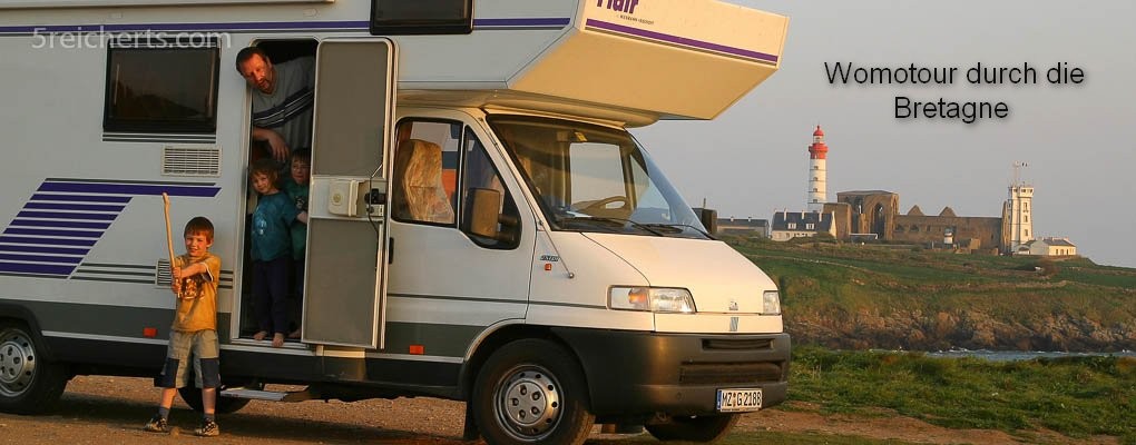 Mit dem Wohnmobil durch die Bretagne