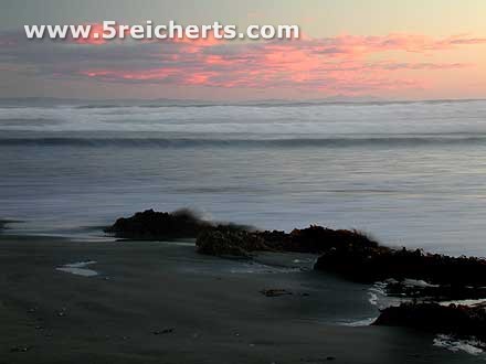 Sonneaufgang in Christchurch