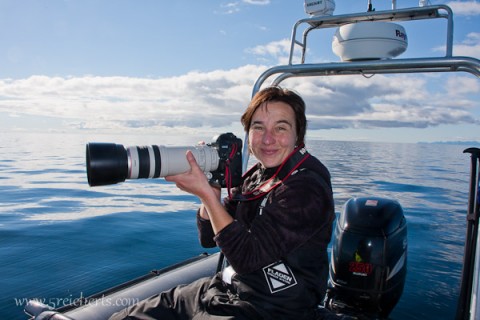 Heike beim Fotografieren