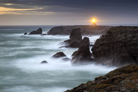 Der Leuchtturm am Pointe de Poulains, Belle Ile