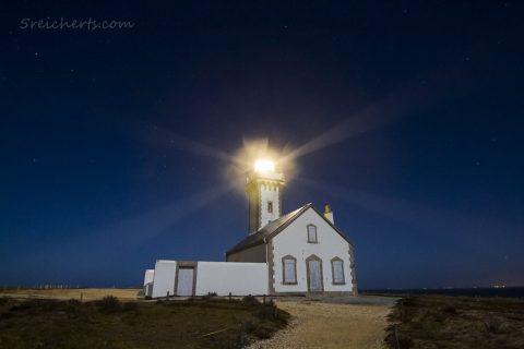 Phare des Poulains, Belle Ile, Bretagne, Frankreich