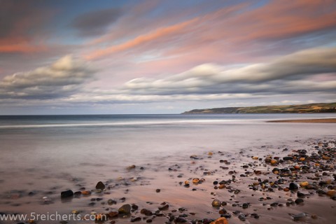 erster Strand in Schottland