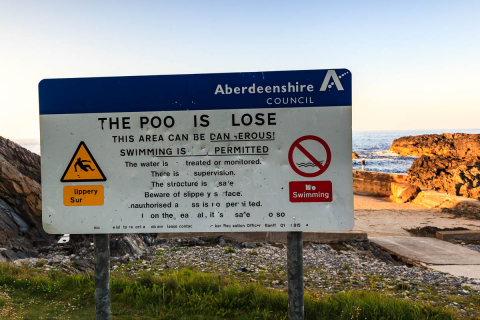 Typisch schottischer Humor, Portsoy