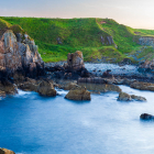 Küstenlandschaft, Portsoy, Schottland