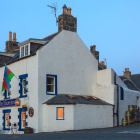 Bar am Abend, Portsoy, Schottland