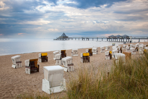 Strandkörbe in Usedom