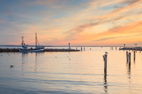 Abendstimmung auf der Insel Poel