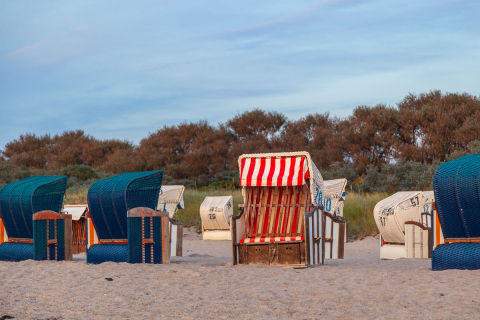 Strandkörbe am Timmendorfer Strand, Poel
