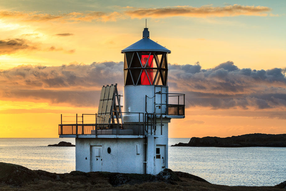 Fugla Ness, Lighthouse, Hamnavoe, Shetland