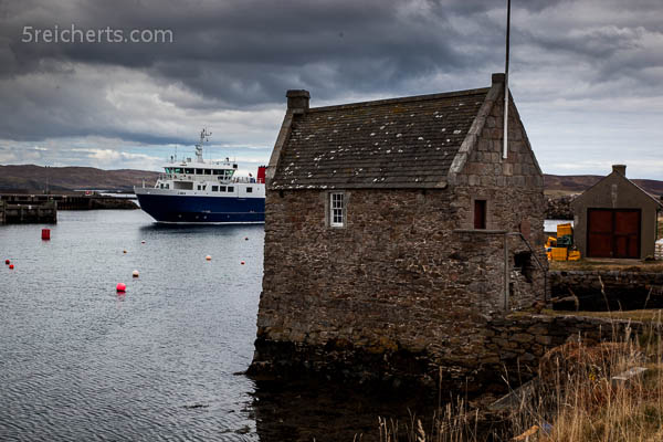 Insel Whalsay und Burra Beaches