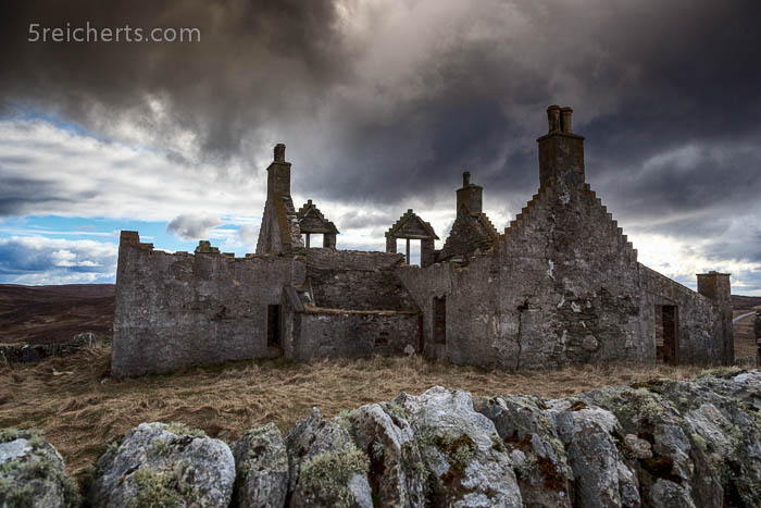 Dramatische Wolken inklusive, Windhouse, Yell, Shetland