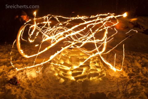 Ein Iglu, Schweden