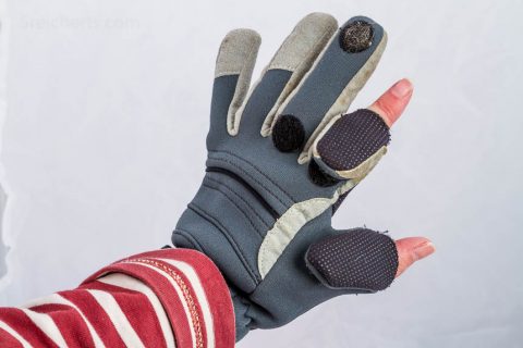 Jagdhandschuhe, eignen sich meiner Meinung nach nicht so gut