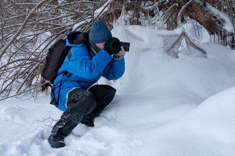 Kleidung für den nordischen Winter -Der Overall ist am Wärmsten