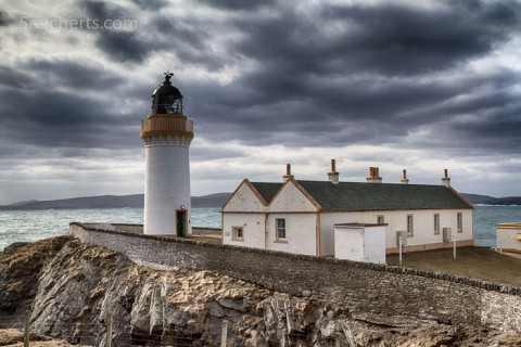 Der Bressay Leuchtturm