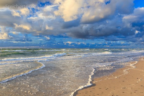 Weststrand im Sturm