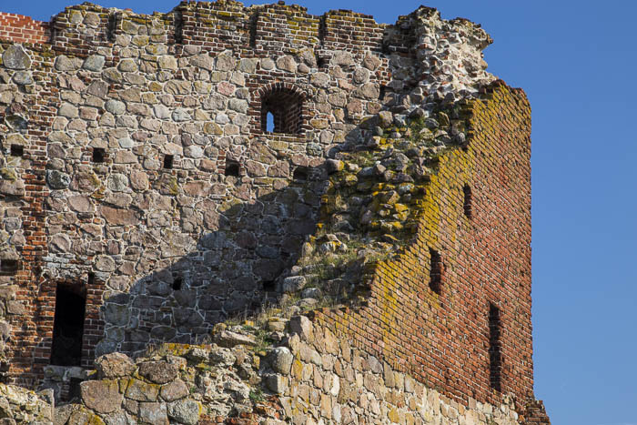 Die Mauern der Burgruine