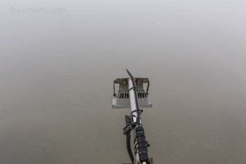 Keine Aussicht, dichter Nebel