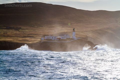 so sah Bressay aus, als wir nach der stürmischen Fährfahrt Shetland erreichten