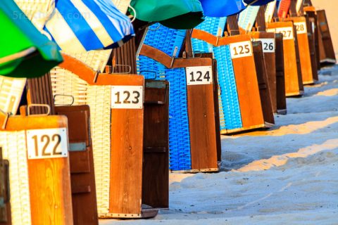Strandkörbe, Warnemünde