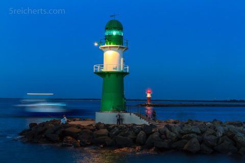 Der Hafenleuchtturm von Warnemünde