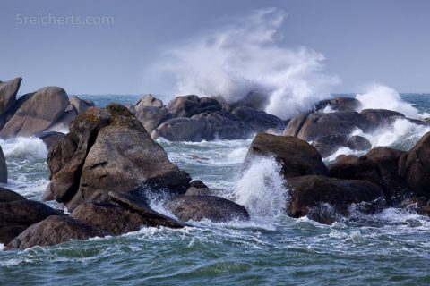 Sturm in Brignogan
