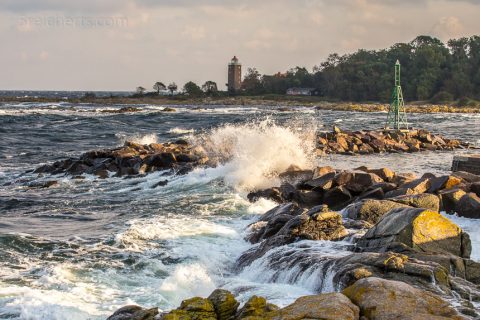 Svaneke Leuchtturm, Bornholm, Dänemark