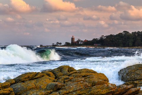 Svaneke Leuchtturm, Bornholm, Dänemark