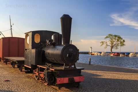 Im Hafen von Hjö, Schweden