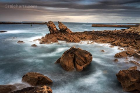 Felsen und Meer, Ile de Sein, Bretagne