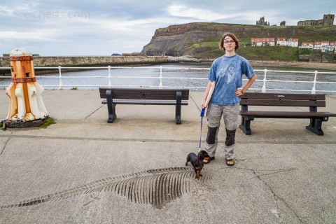 Grindel und Amy in Whitby