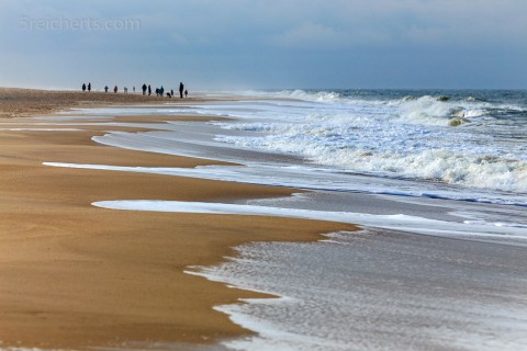 Weiter Strand auf Sylt