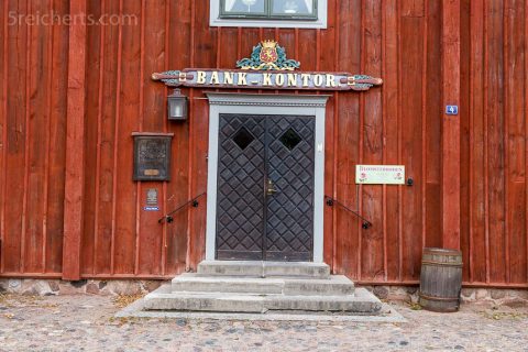 historisches Holzhaus