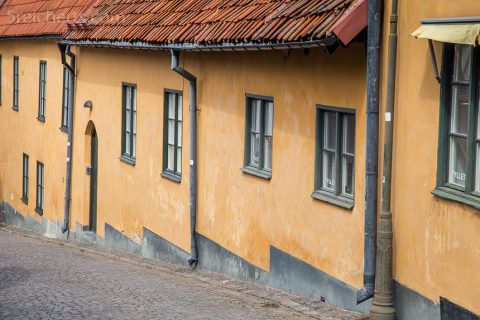 Die Gassen von Visby sind eng aber fotogen