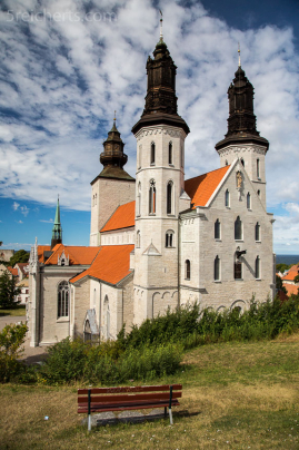 Die Kirche von Visby sieht eher aus wie ein Märchenschloss