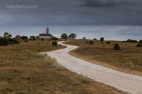 Nasser Weg zum Naer Leuchtturm