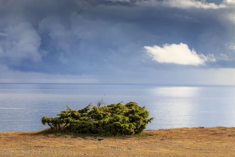 Wolken und Meer