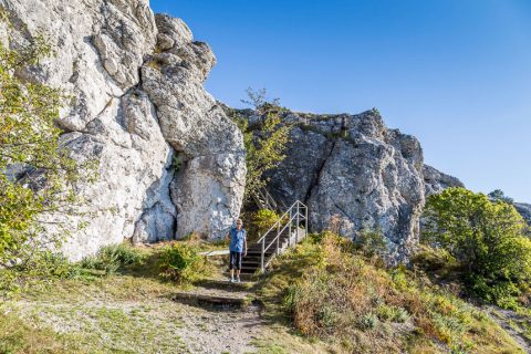 Högklint im Sonnenschein