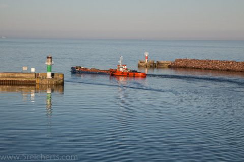 Der Hafen von Visby