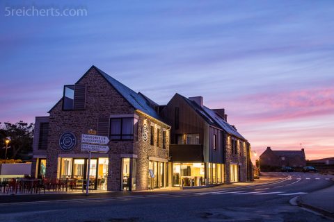 Die Restaurants vor Sonnenaufgang