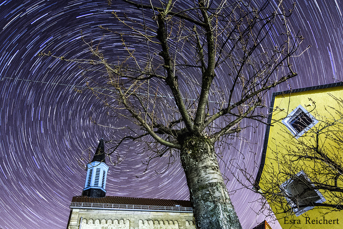 Sterne über Bubenheim, katholische Kirche