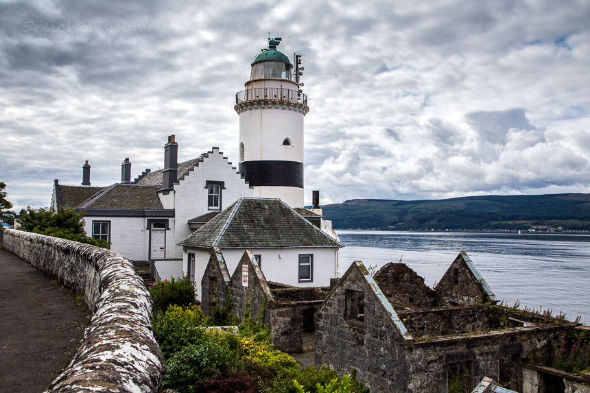 Cloch Point Lighthouse, Firth of Clyde, Schottland